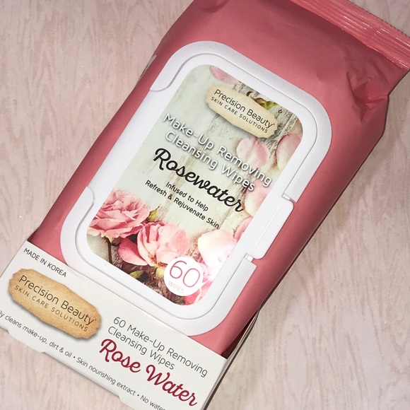 rose water makeup wipes